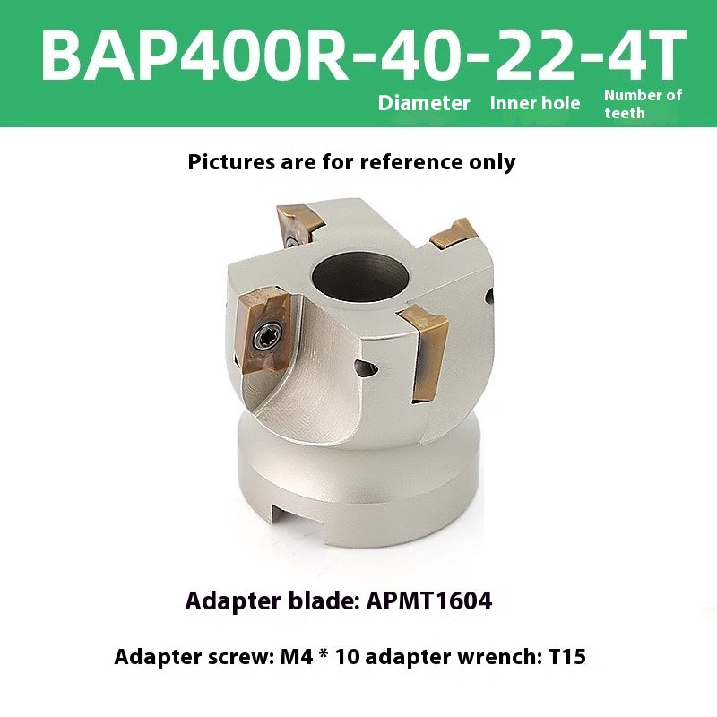 2075-CNC 90 degree right-angle BAP300R/400R milling cutter head machining center 1604 cutter head non-standard 45 60 65 Shandong Denso Pricision Tools Co.,Ltd.